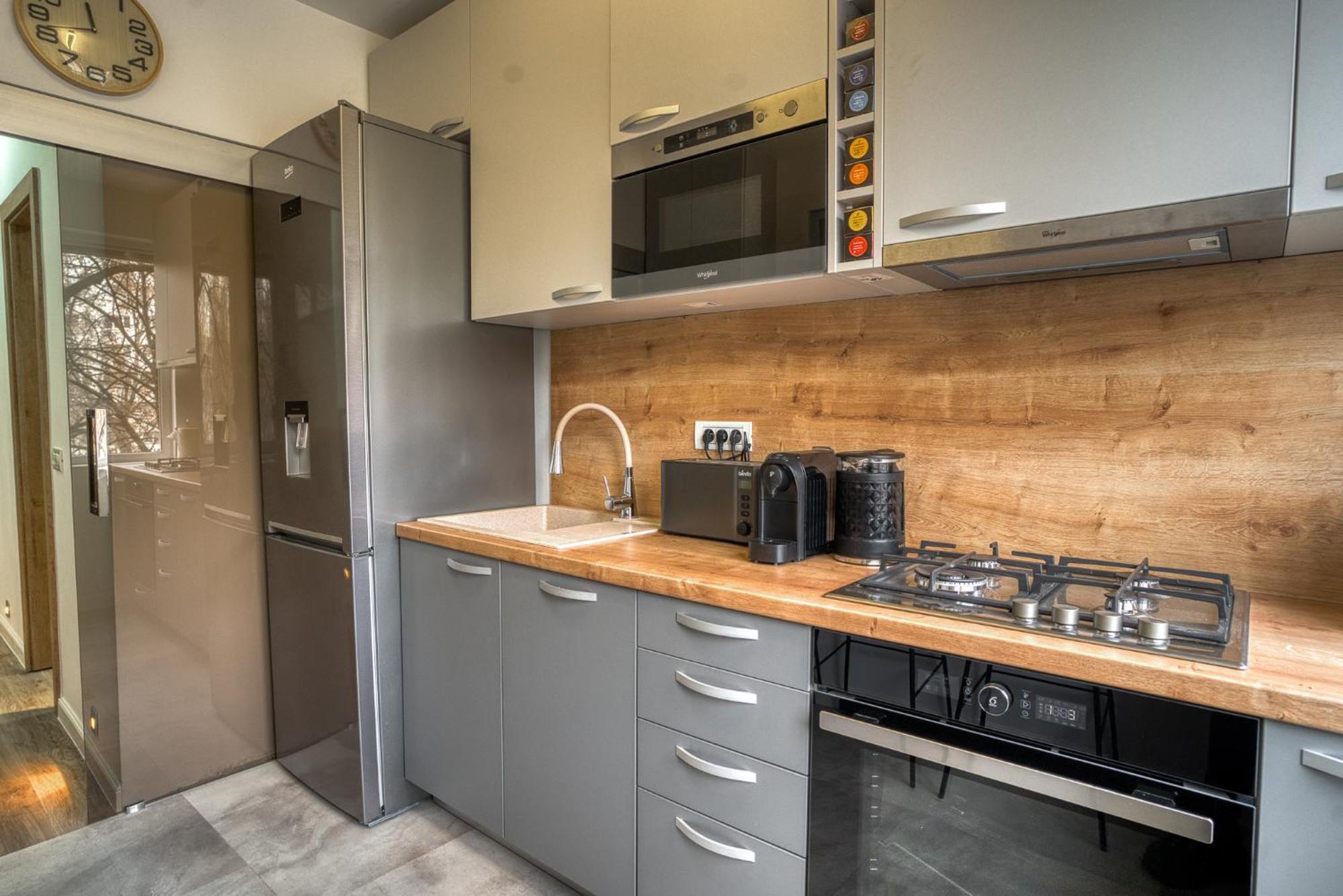 City Chic Retreat: Newly Renovated 1Br Apartment Bukarest Exterior foto