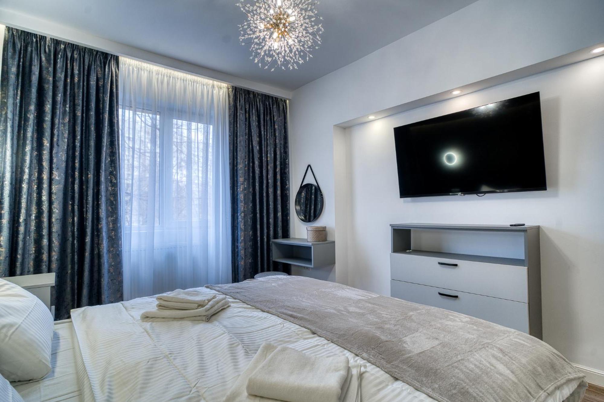 City Chic Retreat: Newly Renovated 1Br Apartment Bukarest Exterior foto