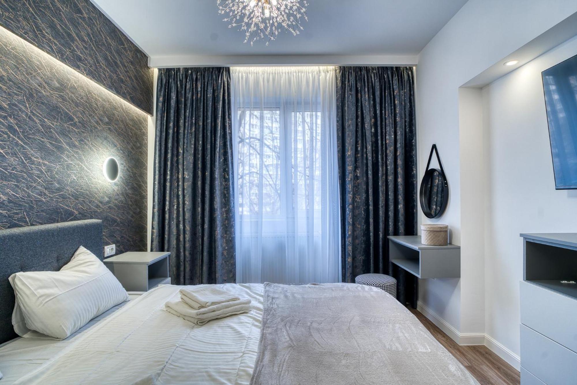 City Chic Retreat: Newly Renovated 1Br Apartment Bukarest Exterior foto