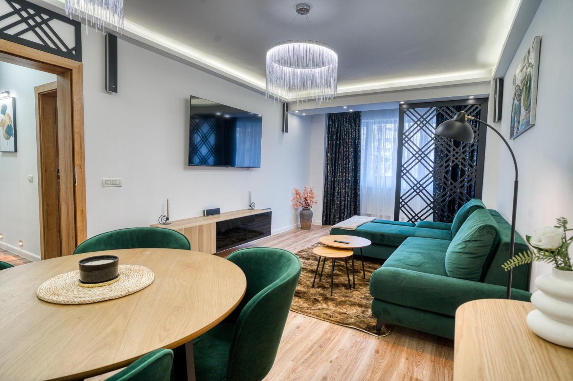 City Chic Retreat: Newly Renovated 1Br Apartment Bukarest Exterior foto